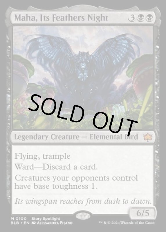 画像2: 羽の夜のマーハ/Maha, Its Feathers Night (2)