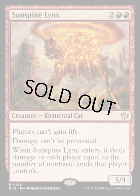 画像2: 陽背骨のオオヤマネコ/Sunspine Lynx (2)