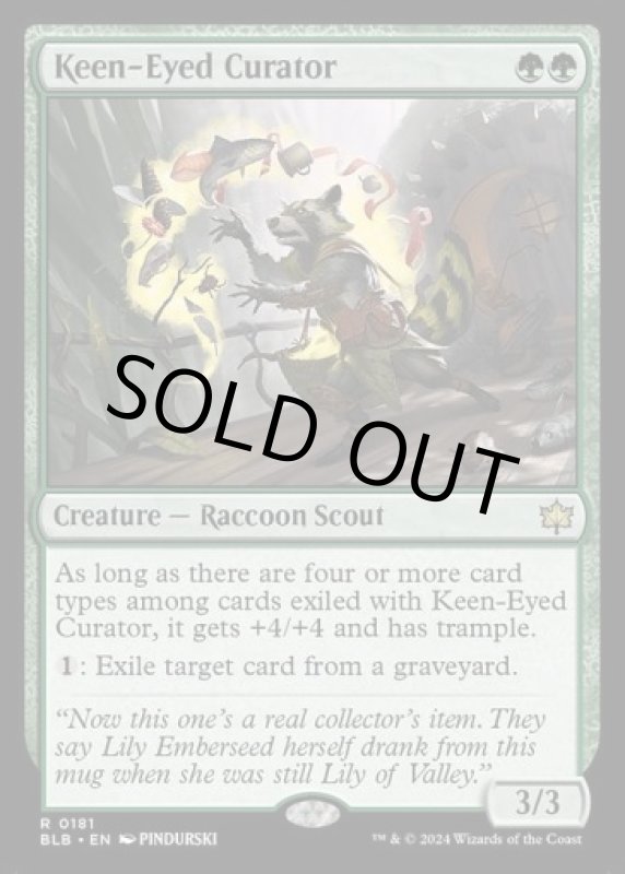 画像2: 鋭い目の管理者/Keen-Eyed Curator (2)