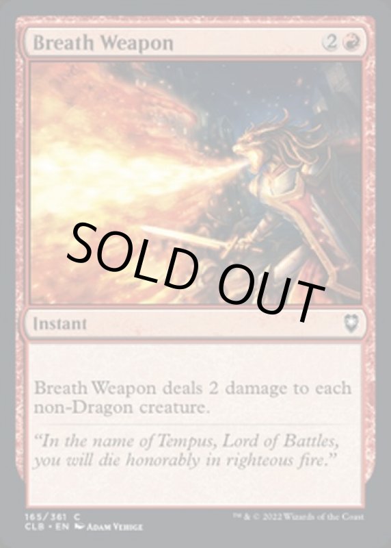 画像2: ブレス攻撃/Breath Weapon (2)