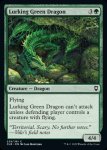 画像2: 隠れ潜むグリーン・ドラゴン/Lurking Green Dragon (2)