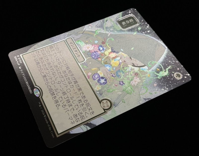 画像2: 【FOIL】【シルバースクロール】夏の帳/Veil of Summer (2)