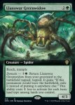 画像2: 【拡張】ラノワールの緑後家蜘蛛/Llanowar Greenwidow (2)