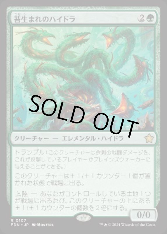 画像1: 苔生まれのハイドラ/Mossborn Hydra (1)