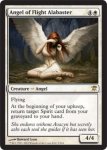 画像2: 空翔ける雪花石の天使/Angel of Flight Alabaster　 (2)
