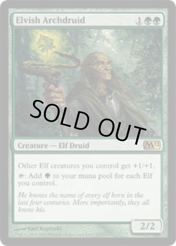 画像2: エルフの大ドルイド/Elvish Archdruid　 (2)