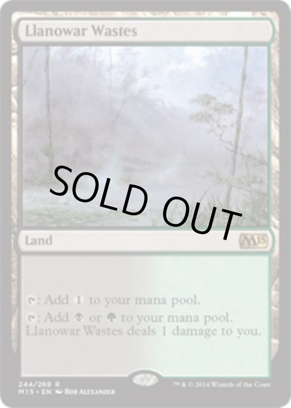 画像2: ラノワールの荒原/Llanowar Wastes  (2)