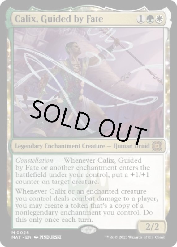 画像2: 運命に導かれし者、ケイリクス/Calix, Guided by Fate (2)