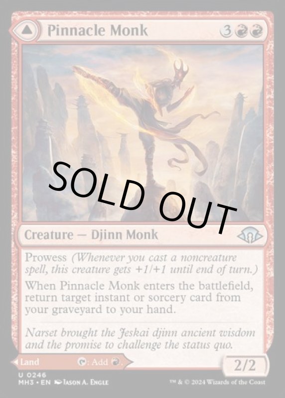 画像2: 頂の修道士/Pinnacle Monk (2)