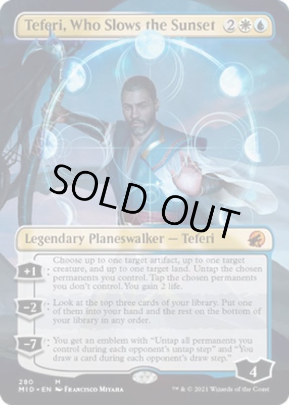 画像2: 【フルアート】日没を遅らせる者、テフェリー/Teferi, Who Slows the Sunset (2)