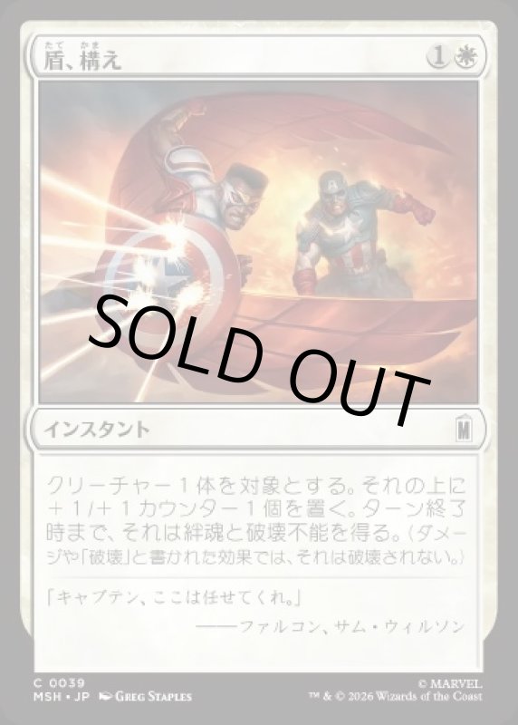 画像1: 盾、構え/Take Up the Shield (1)