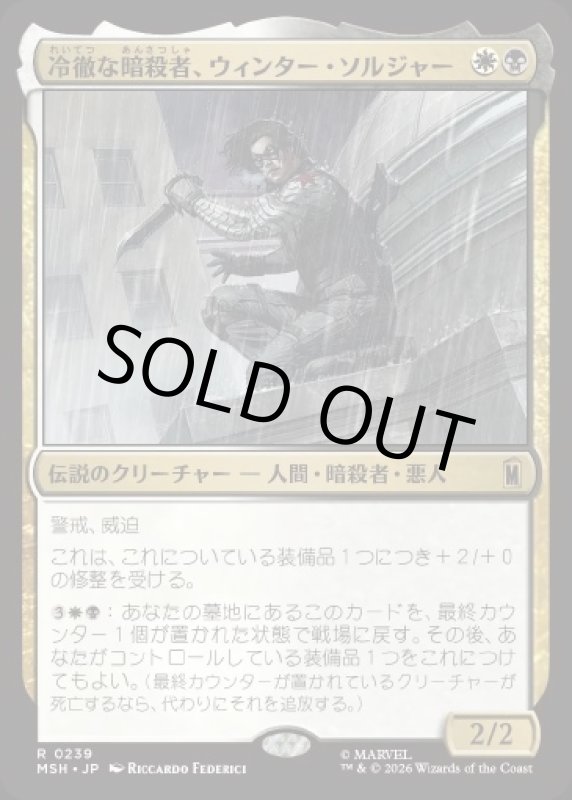 画像1: 冷徹な暗殺者、ウィンター・ソルジャー/Winter Soldier, Icy Assassin (1)