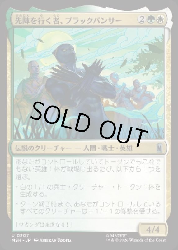 画像1: 先陣を行く者、ブラックパンサー/Black Panther, Vanguard (1)