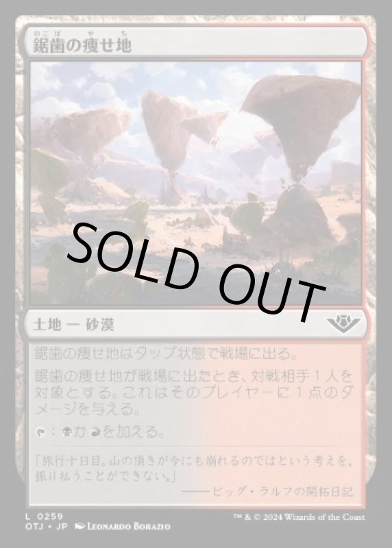 画像1: 鋸歯の痩せ地/Jagged Barrens (1)