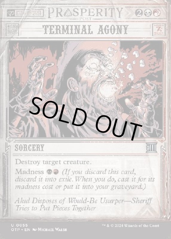 画像2: 終末の苦悶/Terminal Agony (2)