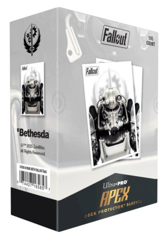 画像1: Fallout Brotherhood of Steel エイペックス スリーブ 105枚入り (1)
