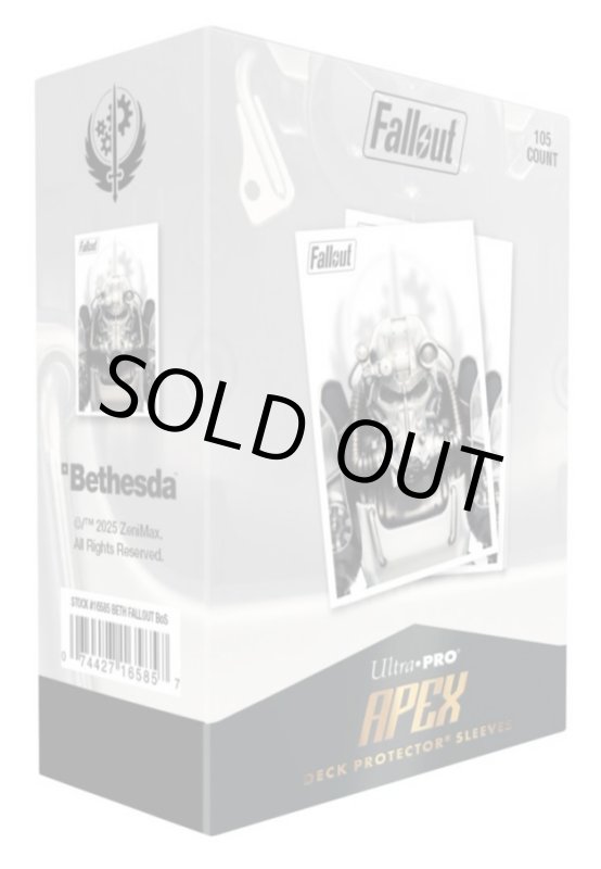 画像1: Fallout Brotherhood of Steel エイペックス スリーブ 105枚入り (1)