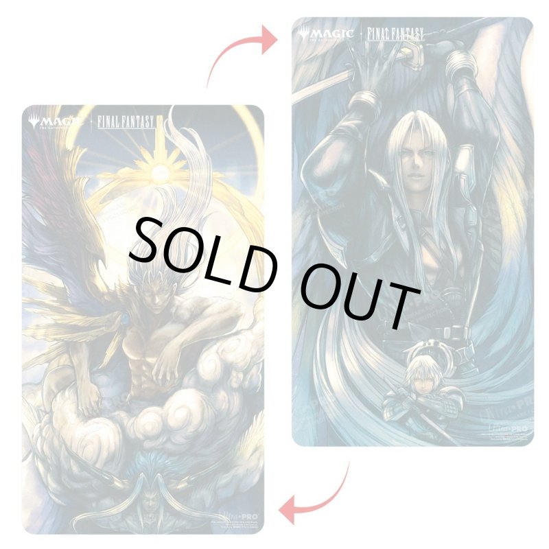 画像1: FinalFantasy【威名のソルジャー、セフィロス】両面プレイマット (1)