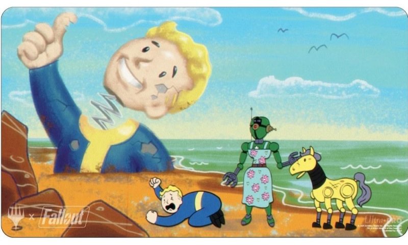 画像1: Fallout 戦の惨害 プレイマット (1)