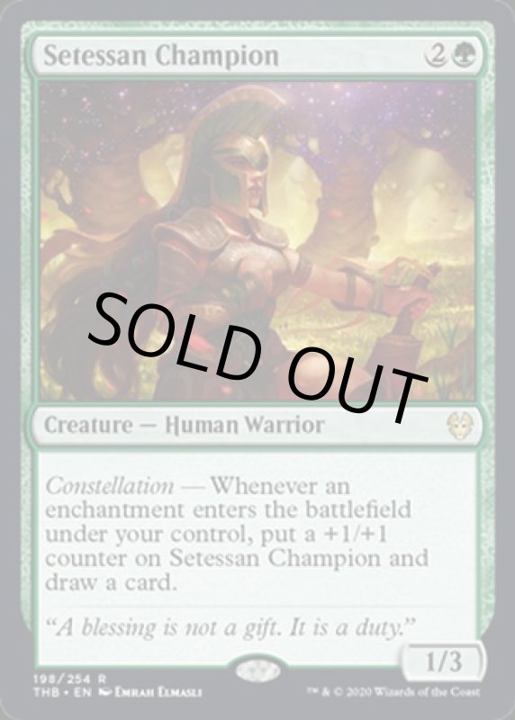 画像2: セテッサの勇者/Setessan Champion  (2)