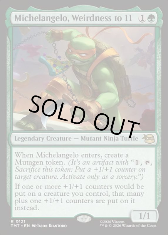 画像2: ぶっとび全開、ミケランジェロ/Michelangelo, Weirdness to 11 (2)