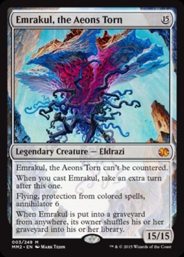 画像2: 引き裂かれし永劫、エムラクール/Emrakul, the Aeons Torn  (2)