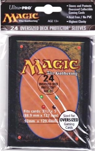 Mtg裏面柄 オーバーサイズカード用スリーブ 24枚入り Fの集会場